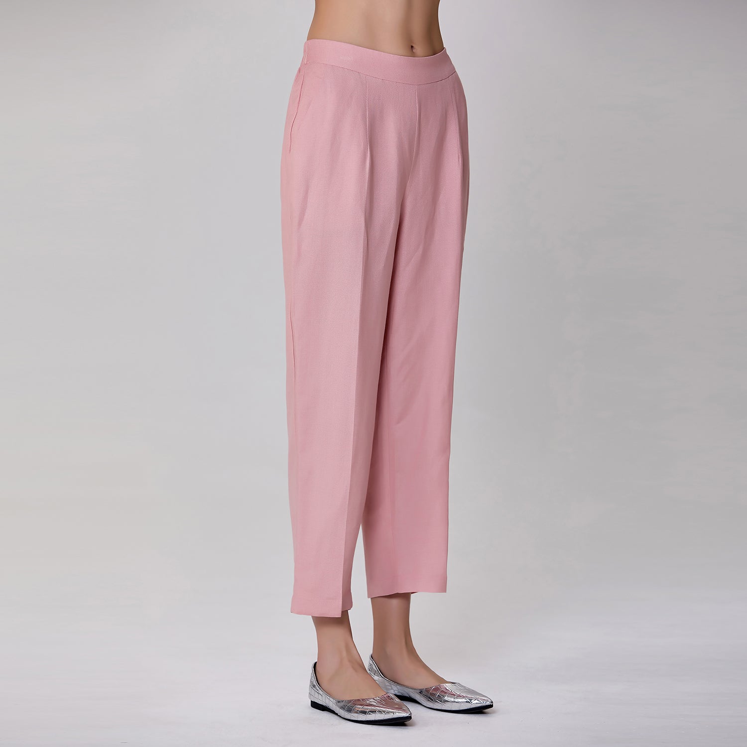 Pantalon droit en lin
