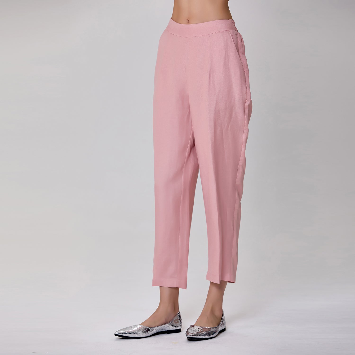 Pantalon droit en lin