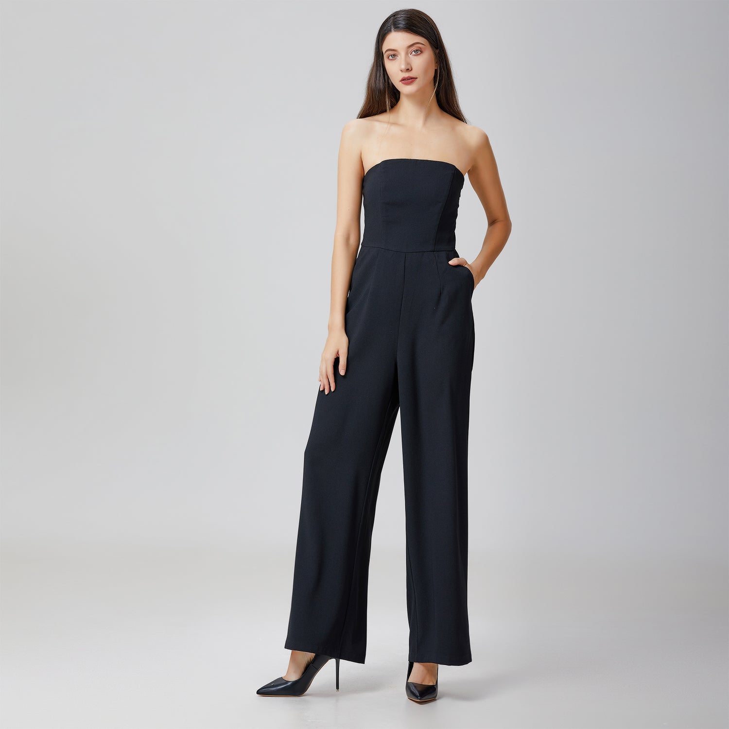 Combinaison bustier minimaliste