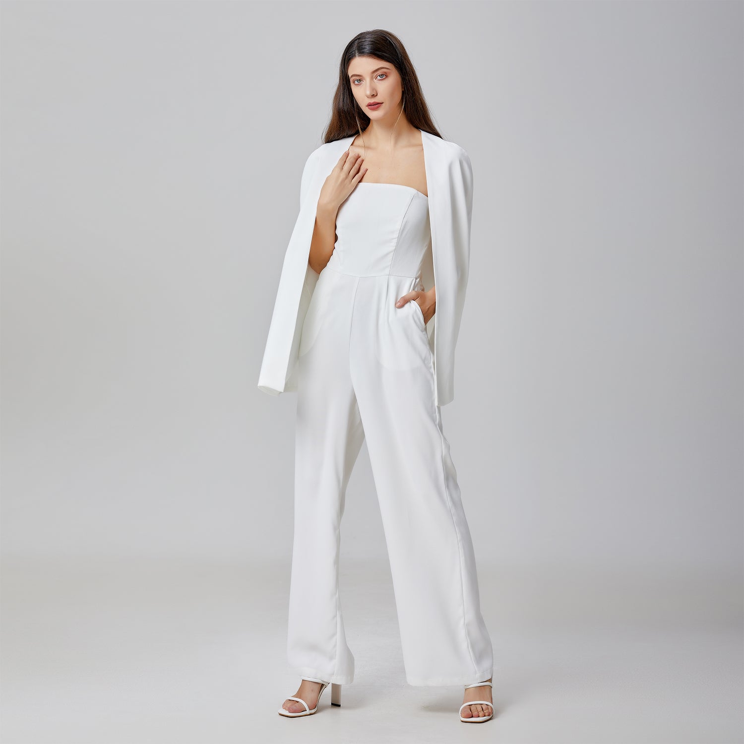 Combinaison bustier minimaliste