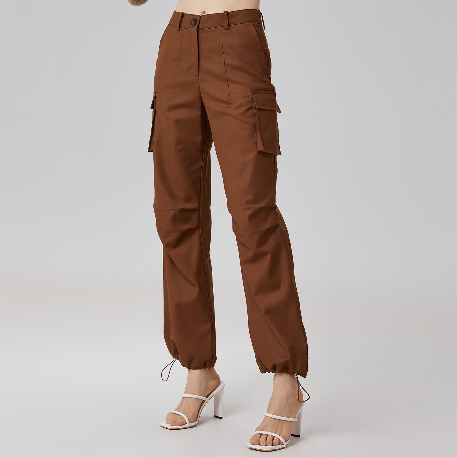 Pantalon safari à coulisses
