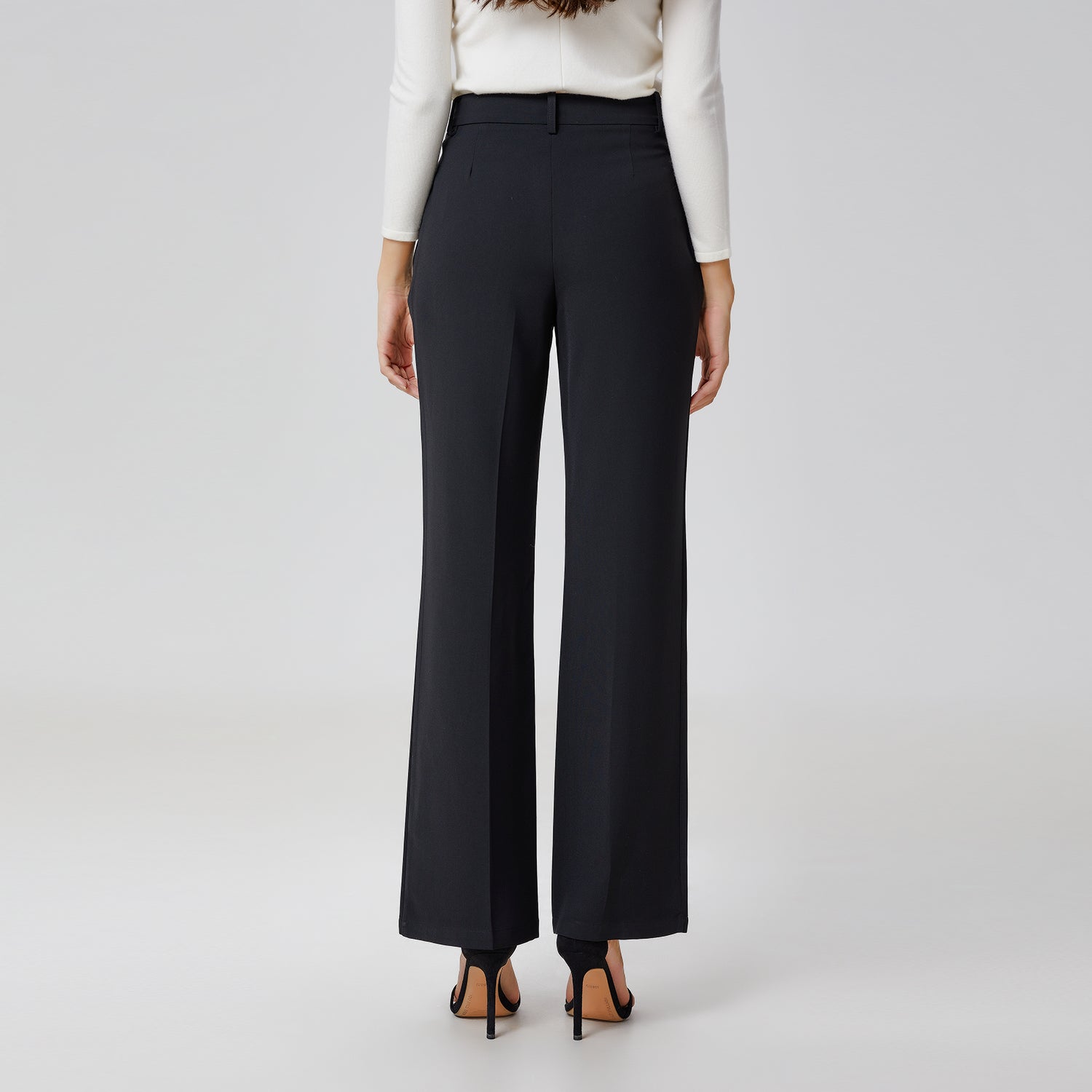Pantalon tailleur droit