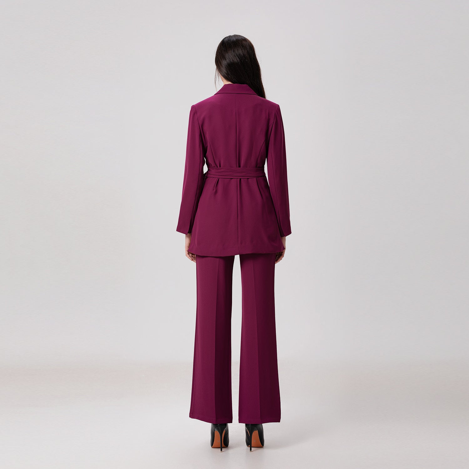 Pantalon tailleur droit