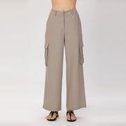 Pantalon cargo large à poches