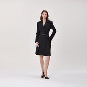 Robe portefeuille style blazer