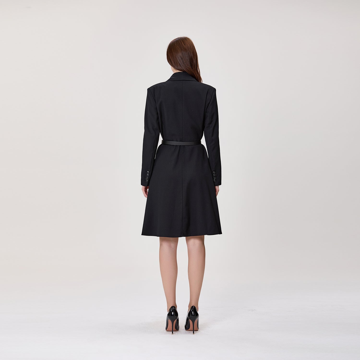 Robe portefeuille style blazer