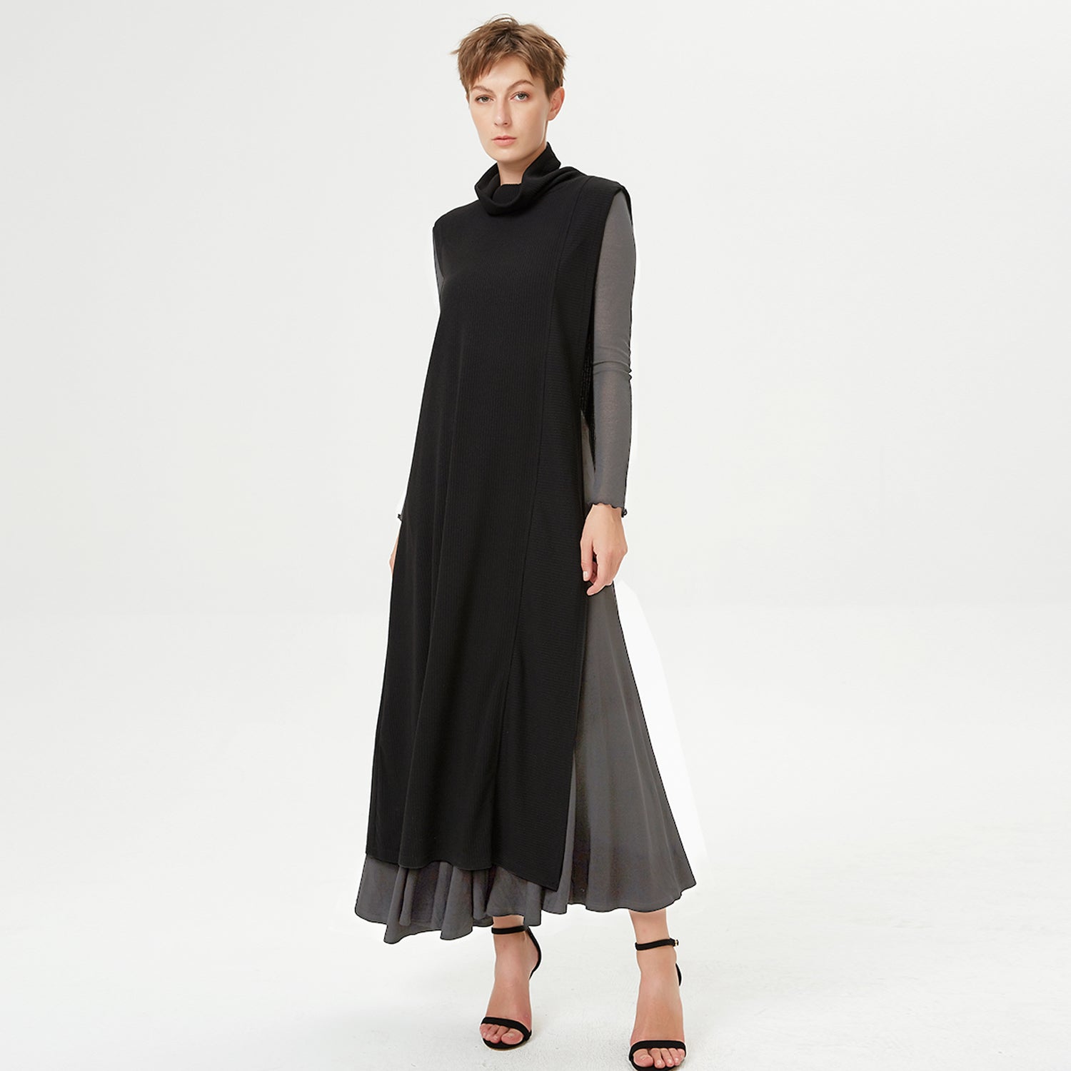 Poncho asymétrique léger
