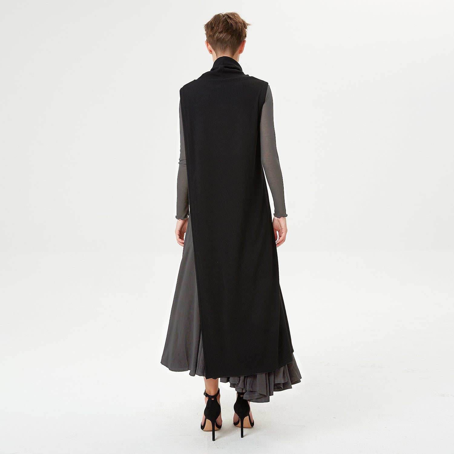 Poncho asymétrique léger
