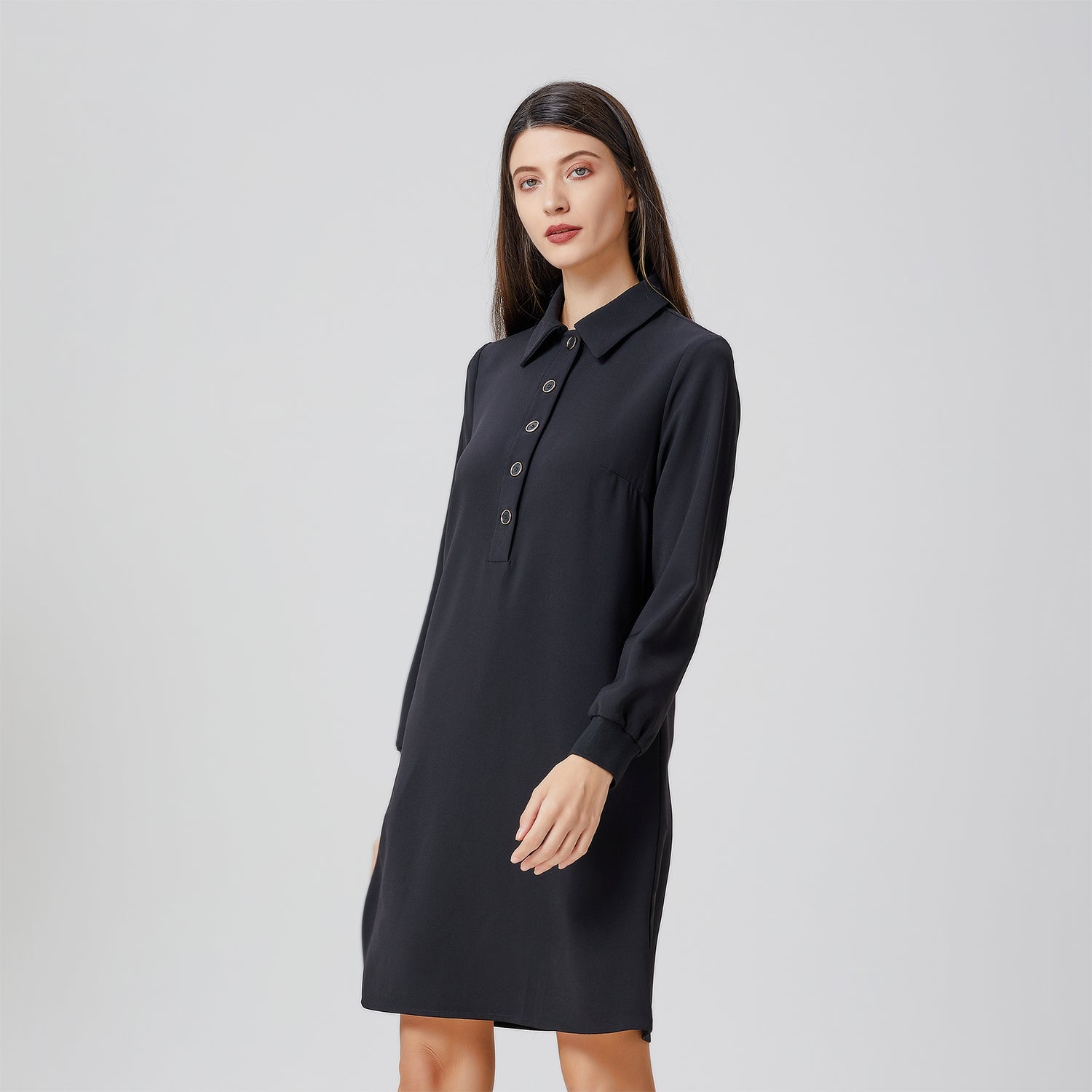 Robe-polo trapèze