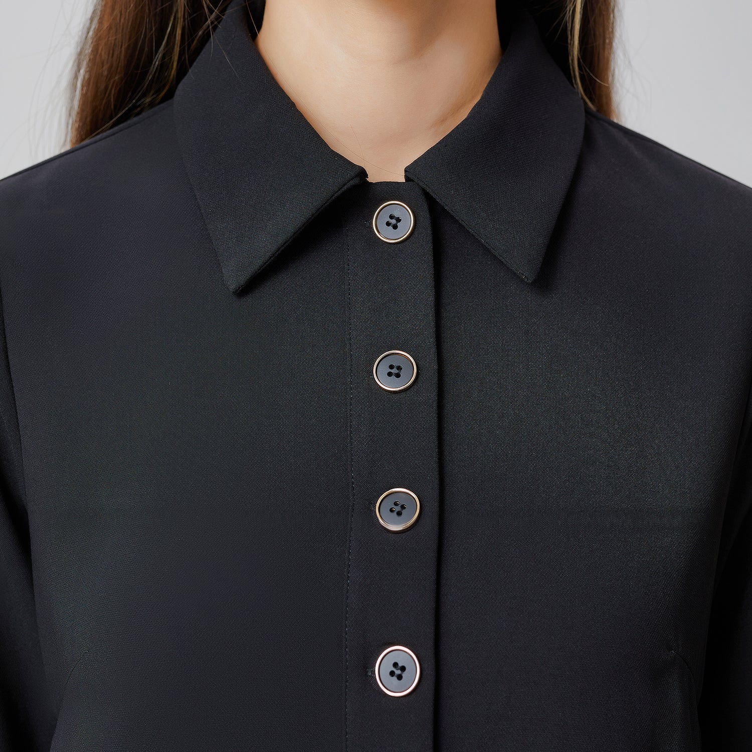 Robe-polo trapèze
