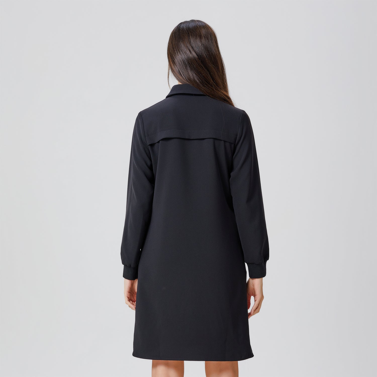 Robe-polo trapèze