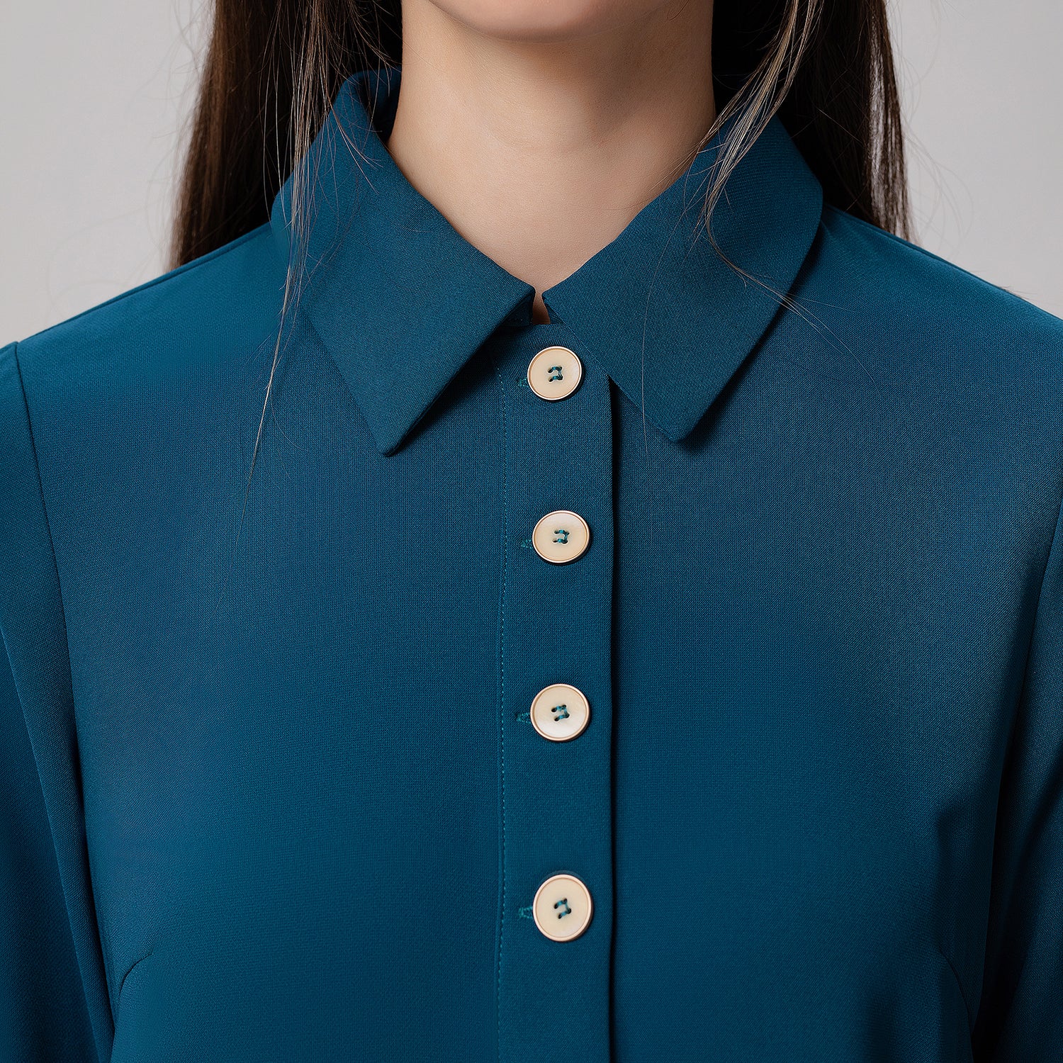 Robe-polo trapèze