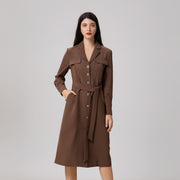Robe-chemise safari