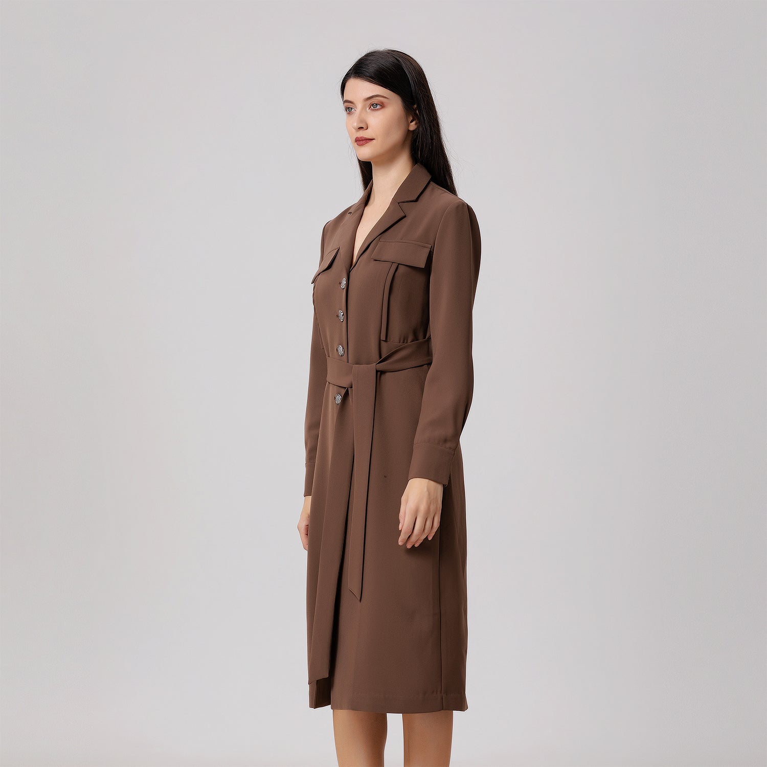 Robe-chemise safari