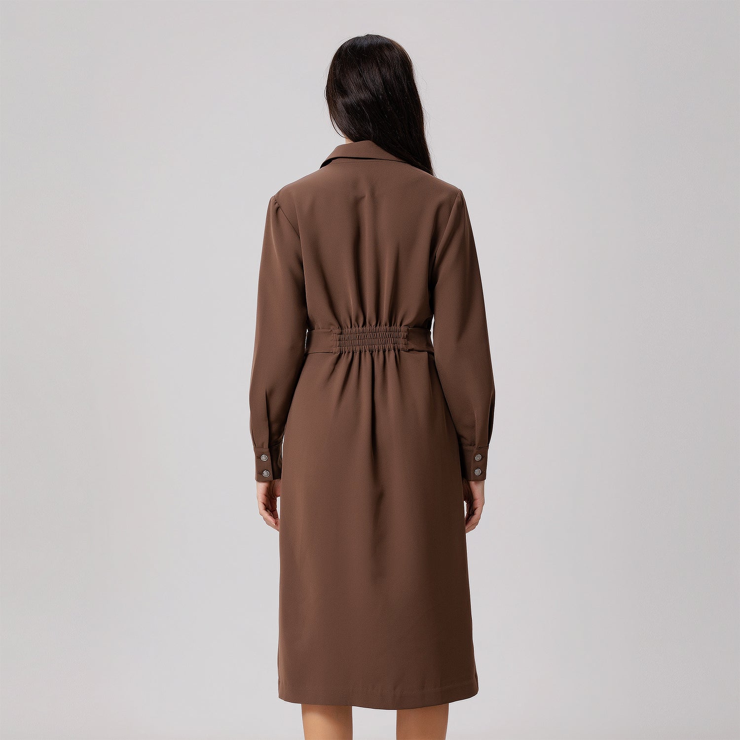 Robe-chemise safari