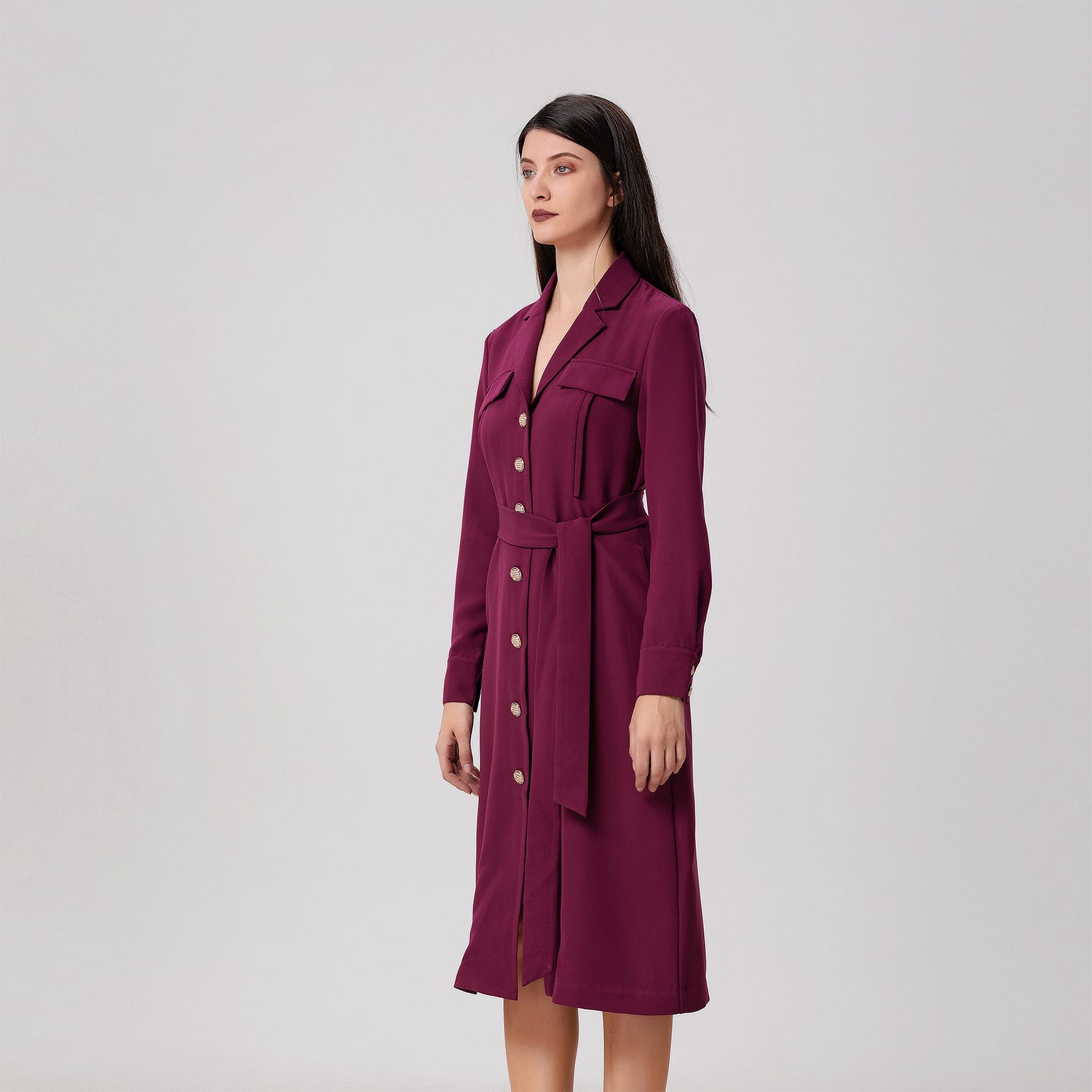 Robe-chemise safari