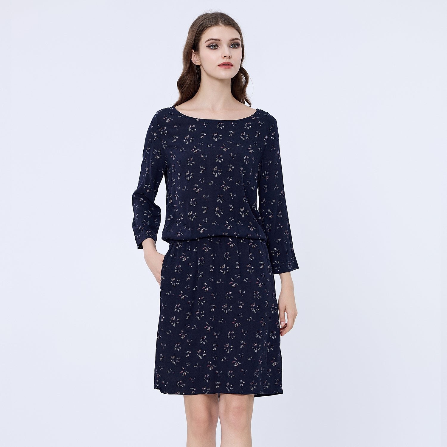Robe tunique imprimée