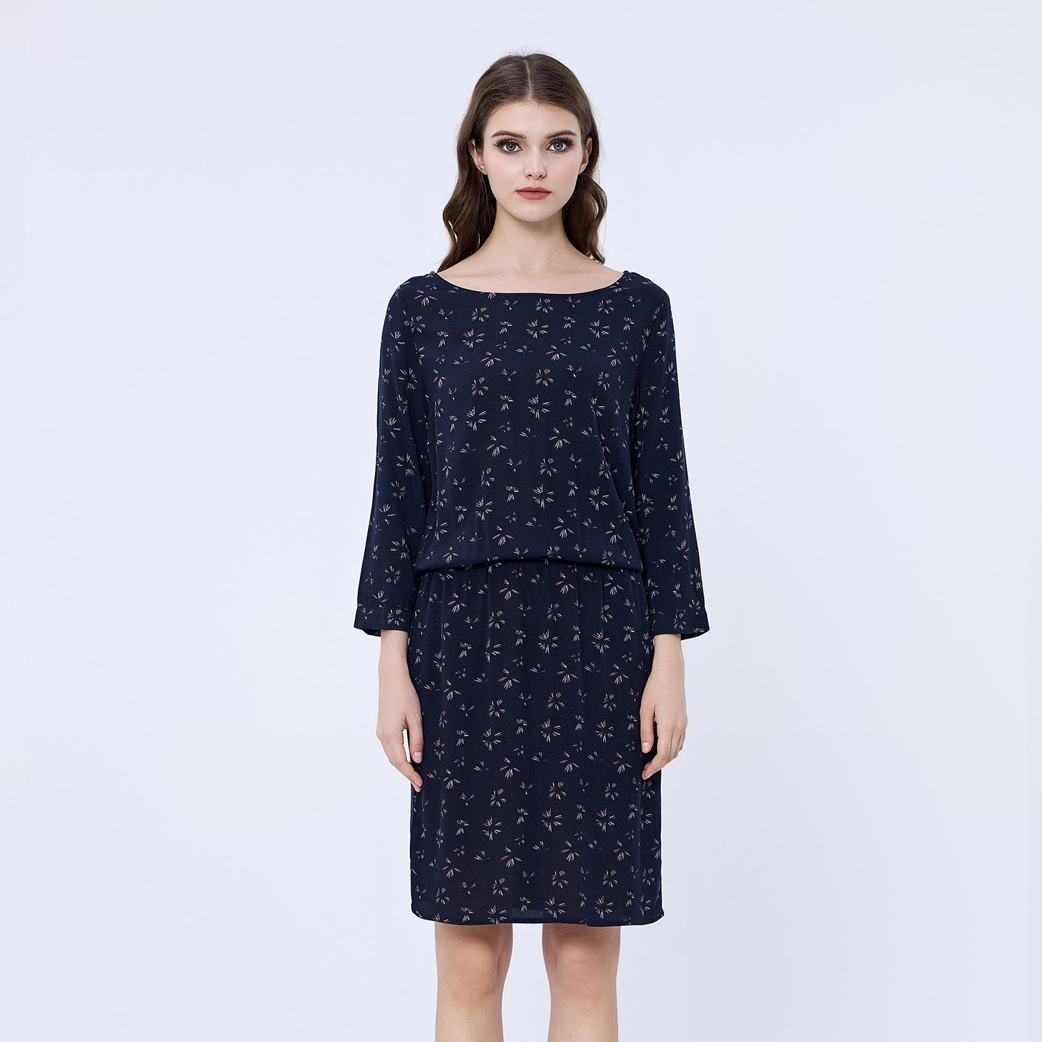 Robe tunique imprimée