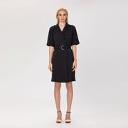 Robe blazer ceinturée