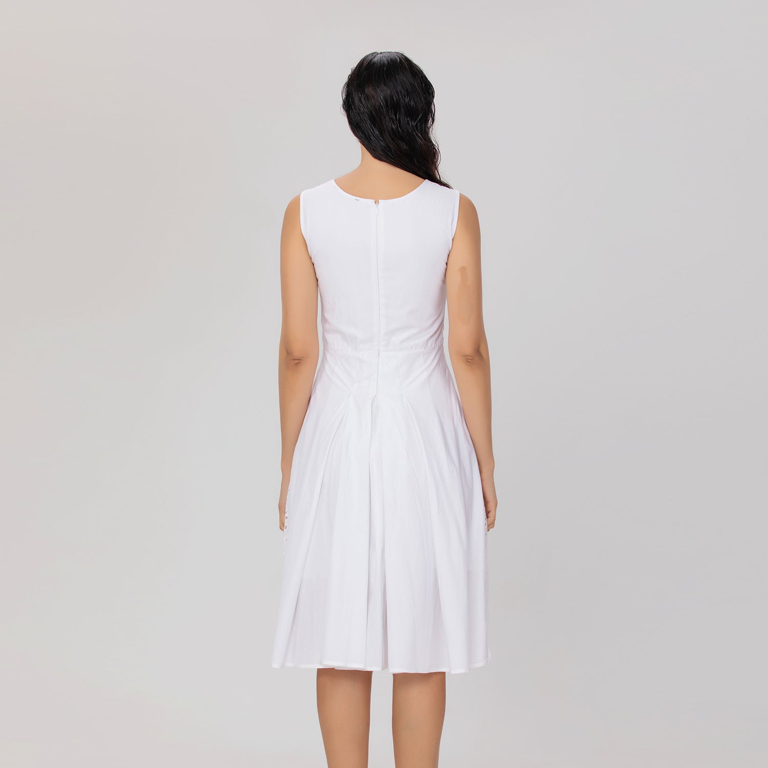 Robe patineuse en dentelle