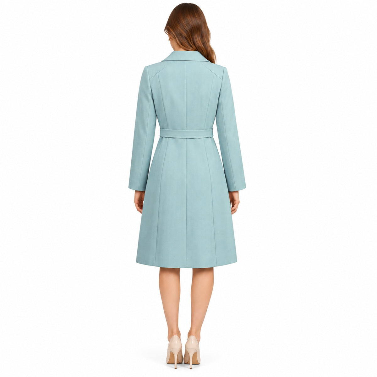Manteau tailleur à doule boutonnage